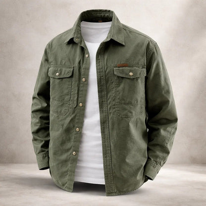 Angus Double-Pocket Utility Overshirt