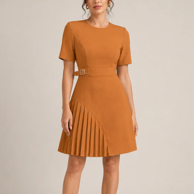 Merelin Pleated Dress