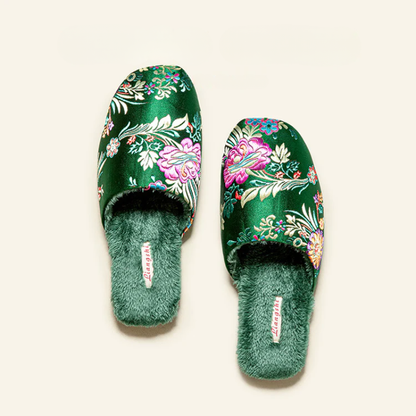 Liangshi Floral Slippers