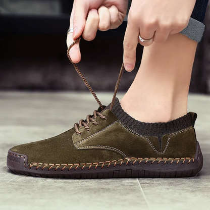 Jonathan Suede Flats