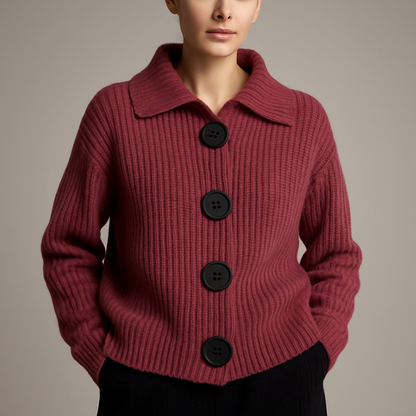 Coraline Button Up Knit Cardigan