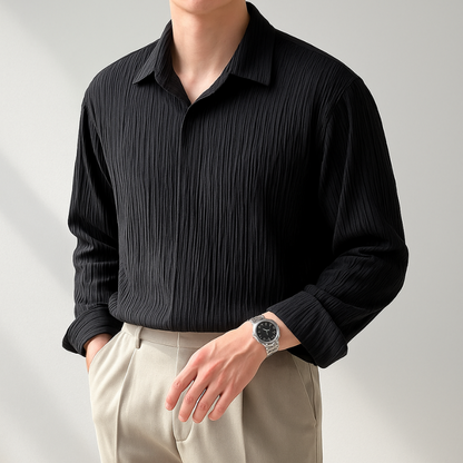 Vito Textured Button-up
