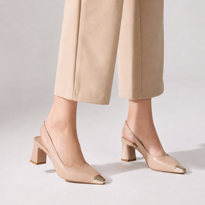 Maren Square Toe Heels