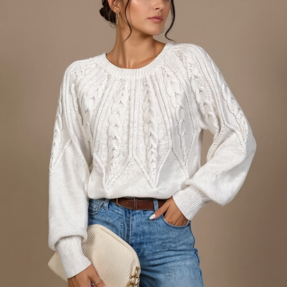 Rebecca Lantern Sleeve Sweater