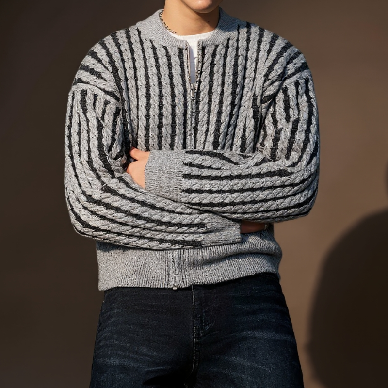 Orlando Zip Cardigan