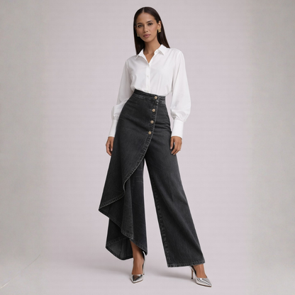 Becca Denim Skirt Pants