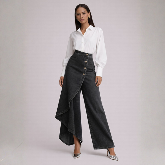 Becca Denim Skirt Pants