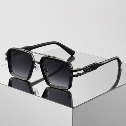 Lennon Retro Aviator Sunglasses