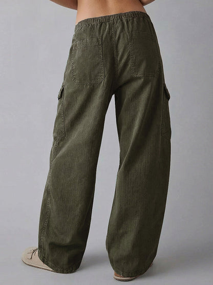 Annie Baggy Utility Barrel Pants