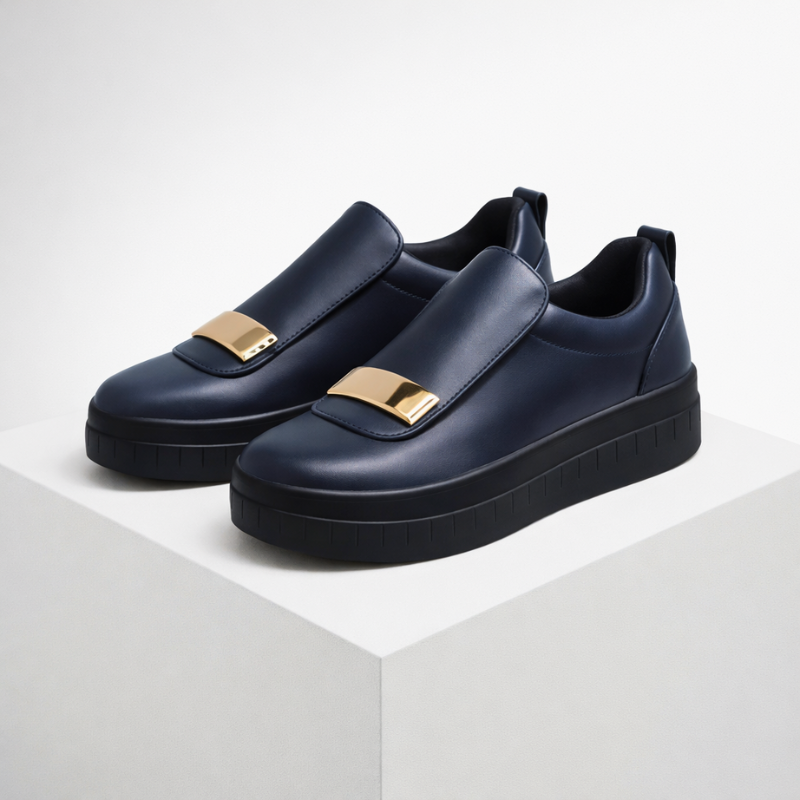 Gold Olive Shoes