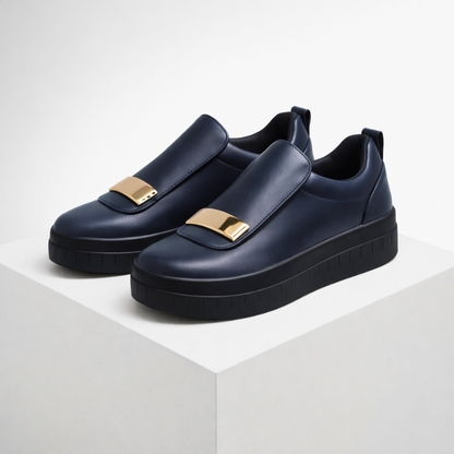 Gold Olive Shoes
