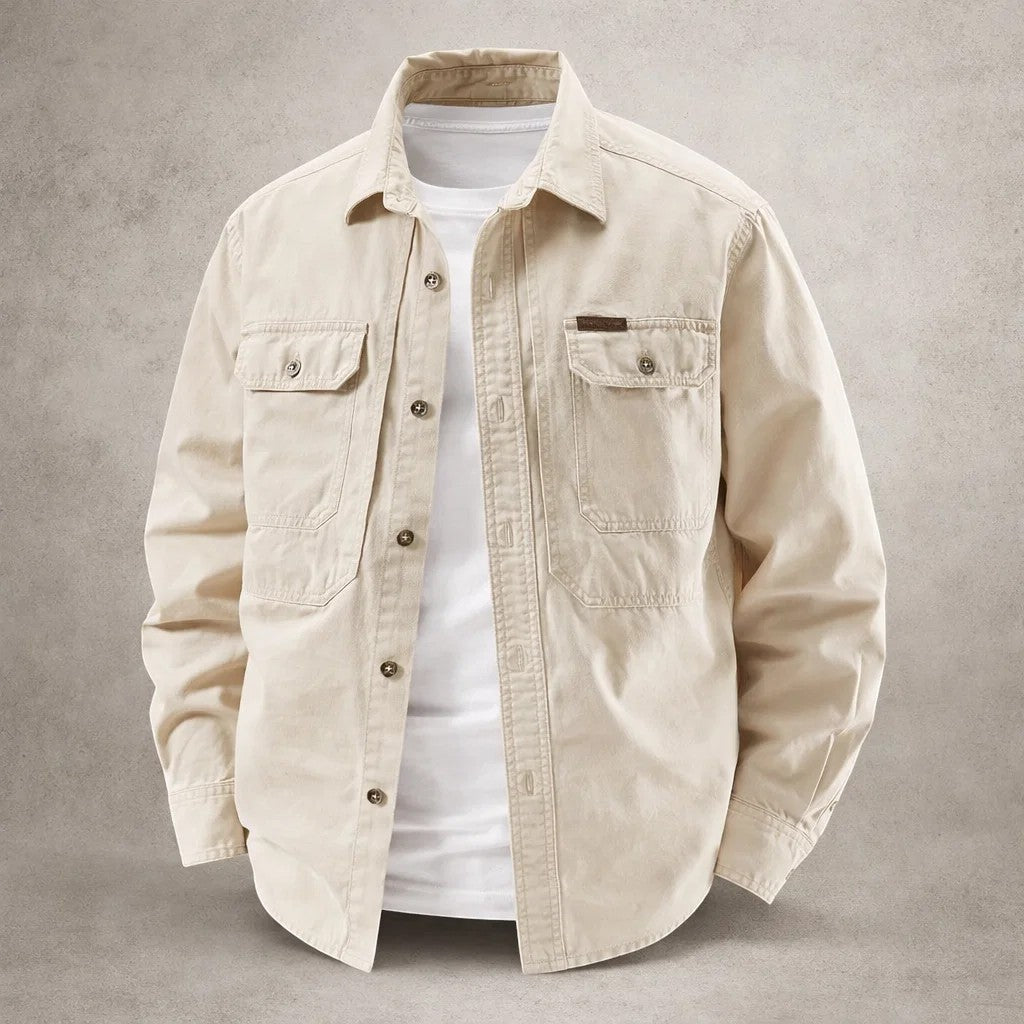 Angus Double-Pocket Utility Overshirt