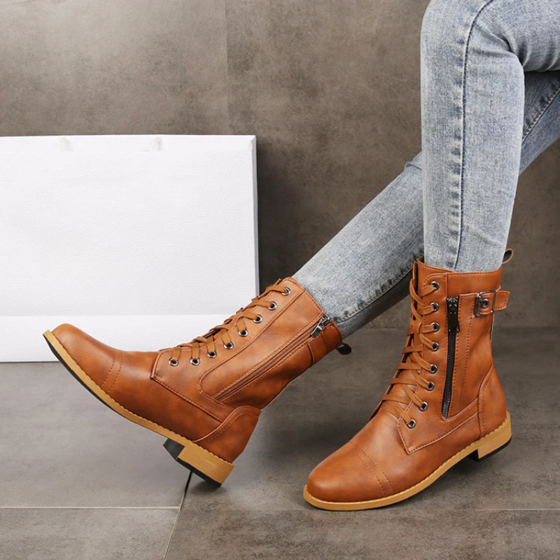 Melissa Lace-Up Boots