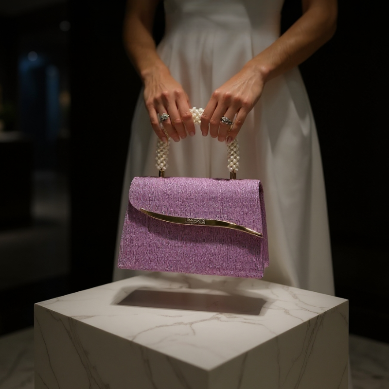 Crystal Wave Clutch