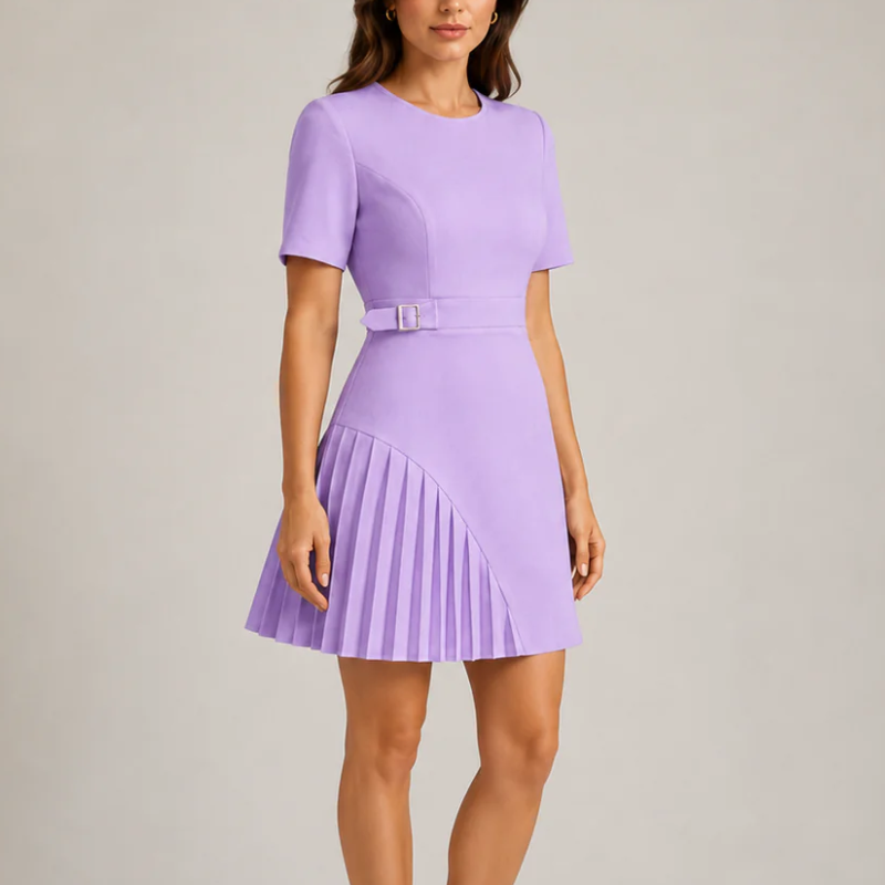 Merelin Pleated Dress