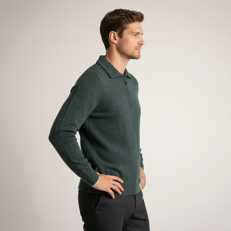 Jack Vanderbilt Polo Sweater