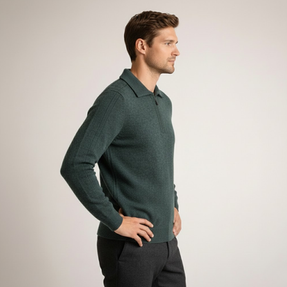 Jack Vanderbilt Polo Sweater