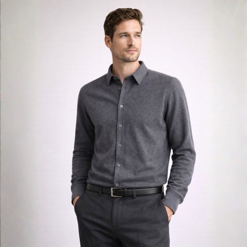 Gerald Wool Long Sleeve Shirt