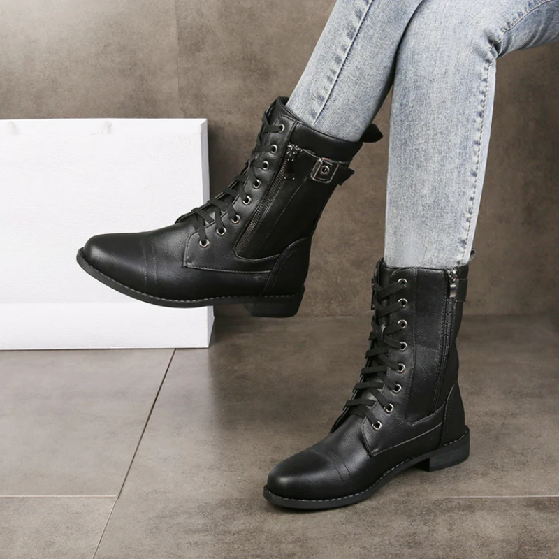 Melissa Lace-Up Boots