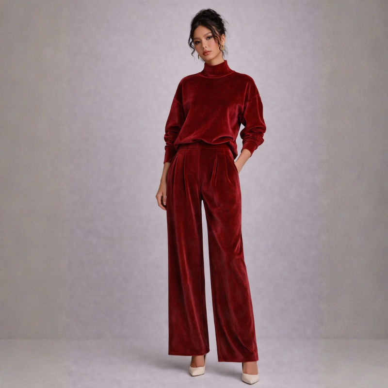 Shona Velvet 2 Piece Set