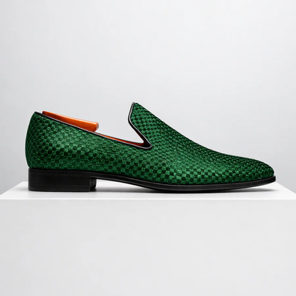 Benedict Velvet Flat Shoes