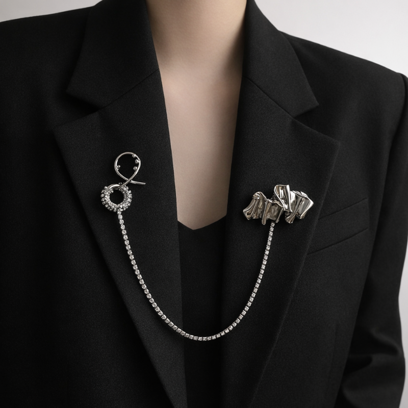 Shine Chain Lapel Pins