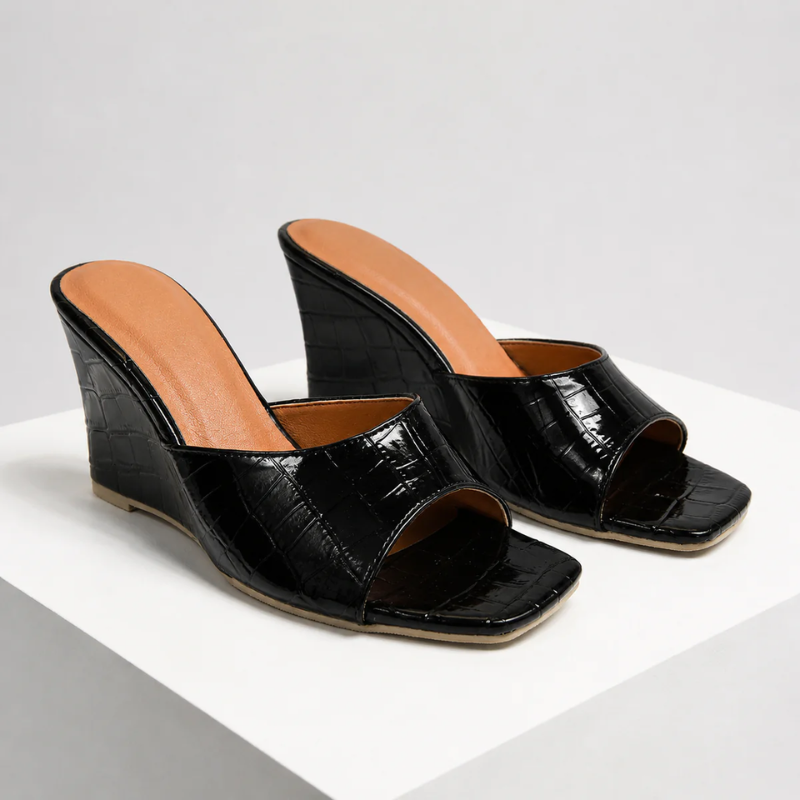 Christina Wedge Sandals
