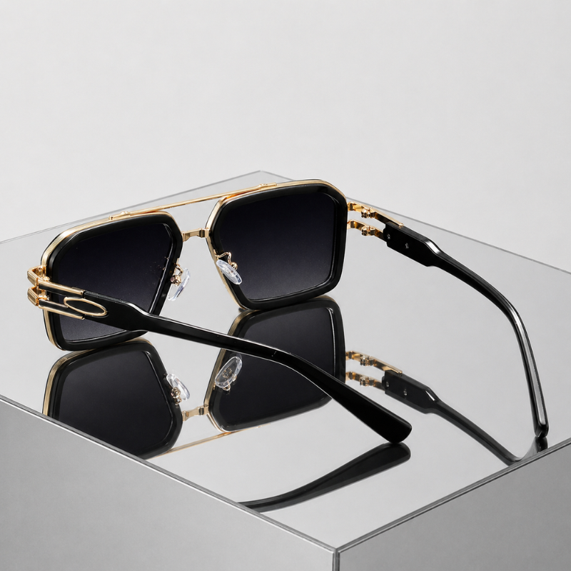Lennon Retro Aviator Sunglasses