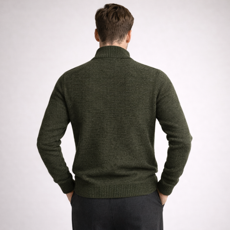 Steward Zipper Cardigan
