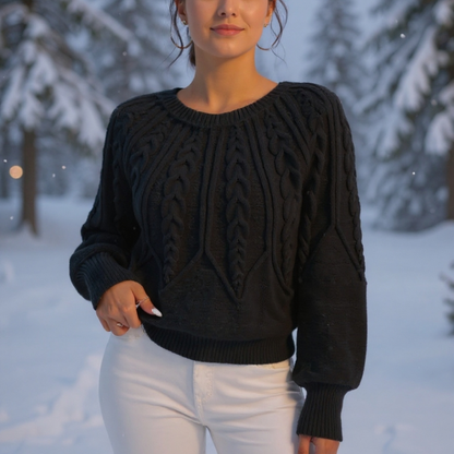 Rebecca Lantern Sleeve Sweater