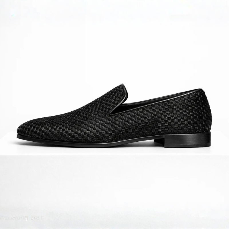 Benedict Velvet Flat Shoes