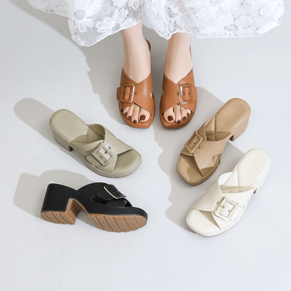 Klara Orthopedic Platform Sandals