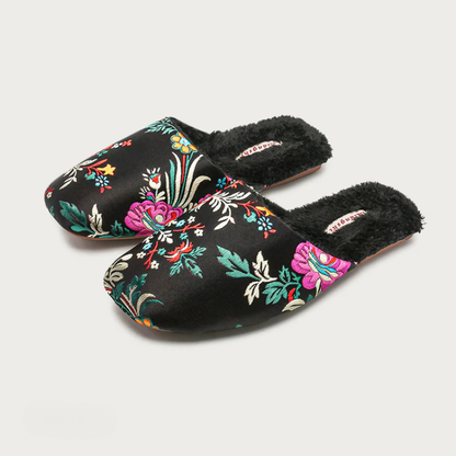 Liangshi Floral Slippers