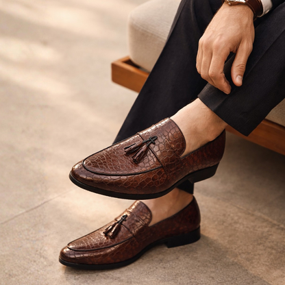 Tino Croc Loafers