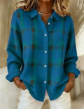 Anna Plaid Knit Cardigan