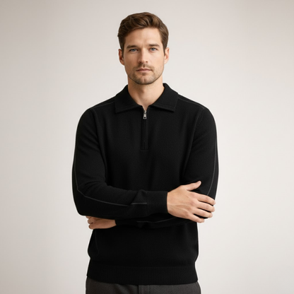 Jack Vanderbilt Polo Sweater