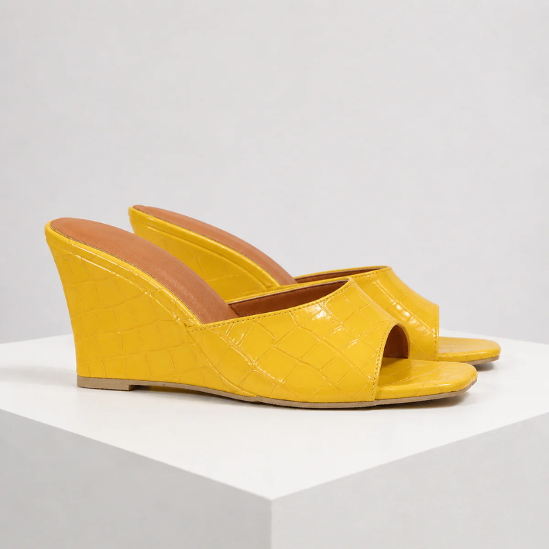 Christina Wedge Sandals