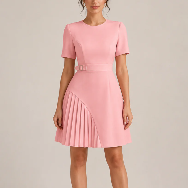 Merelin Pleated Dress