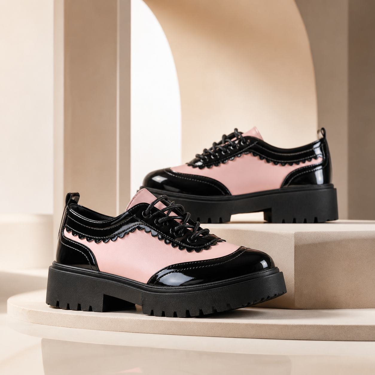 Beatrix Wingtip Oxford Shoes