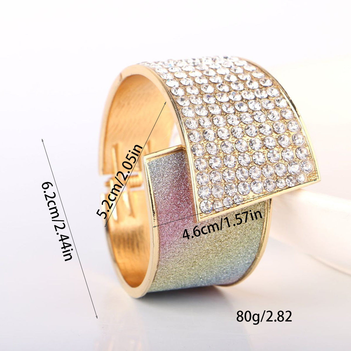 Aura Diamond Wave Bracelet