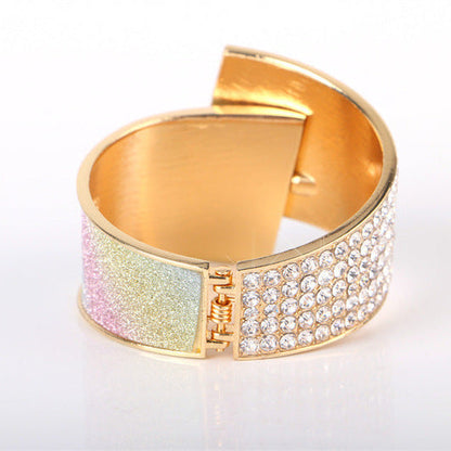 Aura Diamond Wave Bracelet