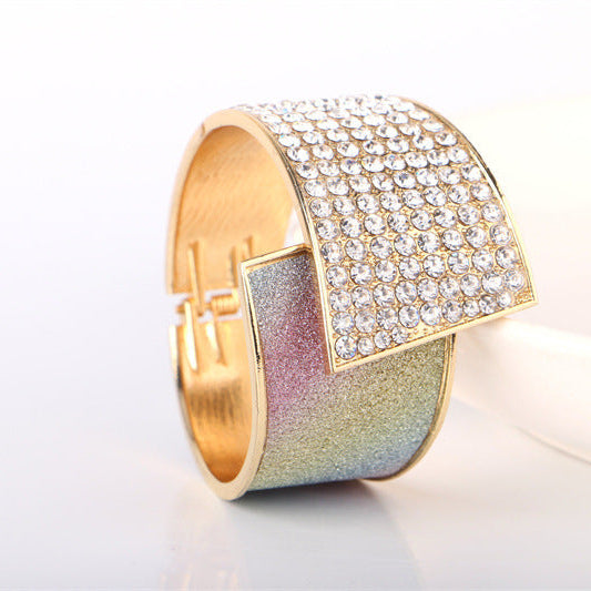 Aura Diamond Wave Bracelet