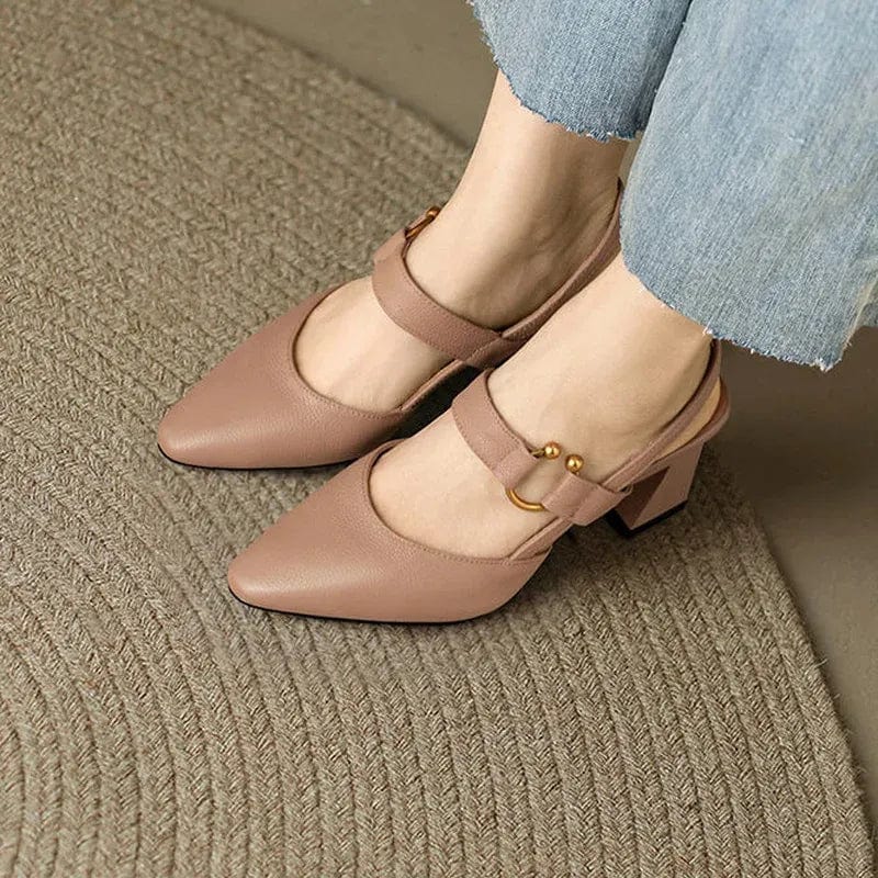 Camille Comfort Slingback Heels