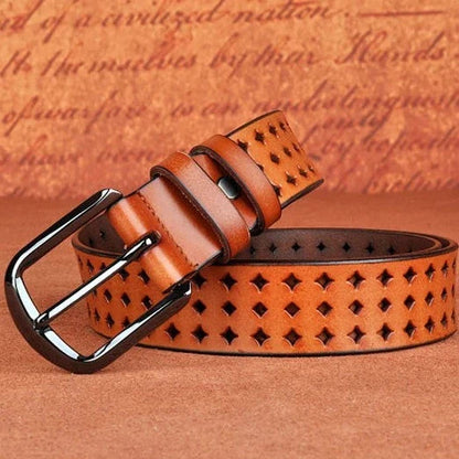 Constellation Leather Belt