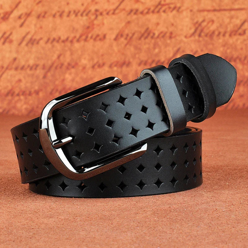 Constellation Leather Belt