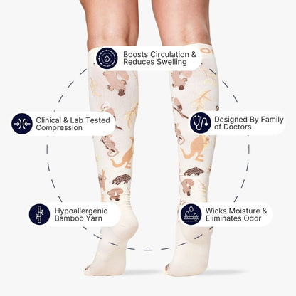 Reva Aussie Bamboo Compression Socks