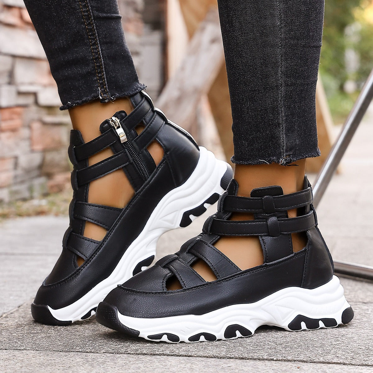 Jade Platform Sandals