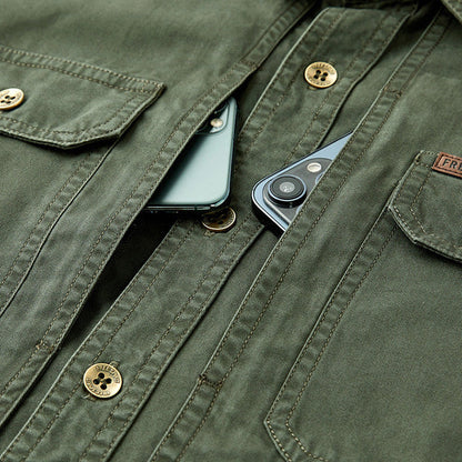 Angus Double-Pocket Utility Overshirt