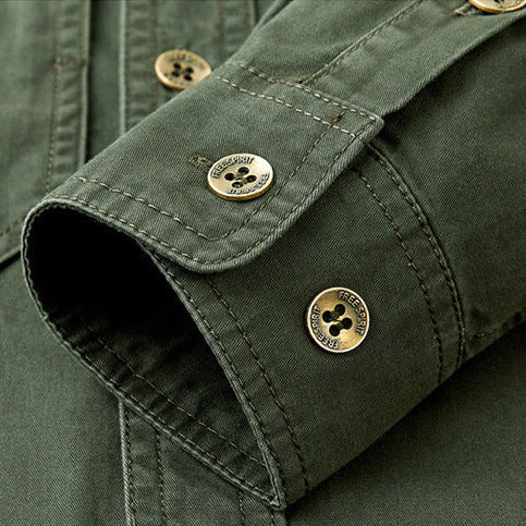 Angus Double-Pocket Utility Overshirt
