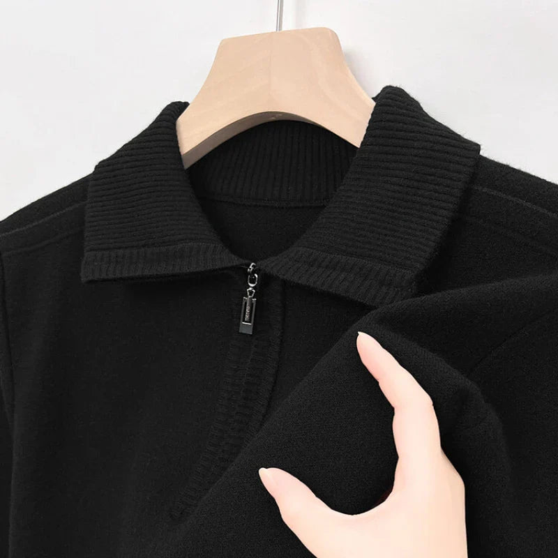 Jack Vanderbilt Polo Sweater